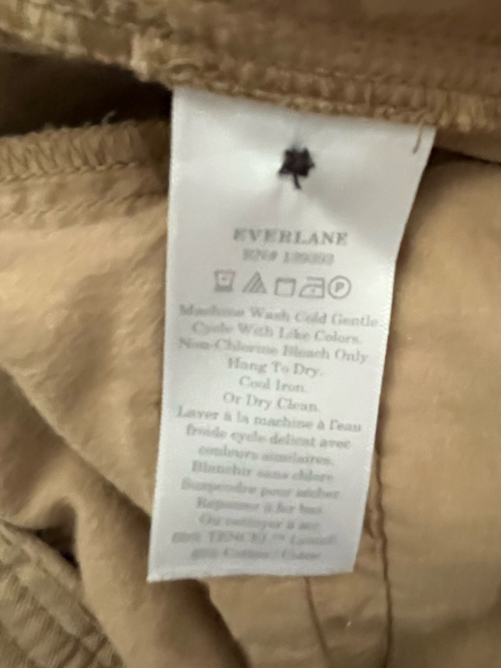 Everlane Women's Wide-Leg Chino Trousers - Picture 4 of 4